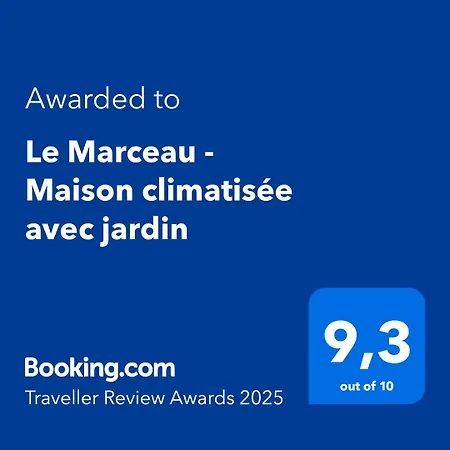Le Marceau - Maison Climatisée Avec Jardin Appartement